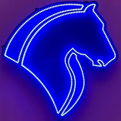 تابلو ال ای دی لوازم یدکی ایران خودرو کد 51cm+