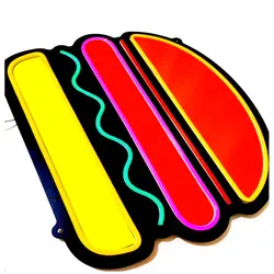 تابلو نئون فلکسی برگر کد 511