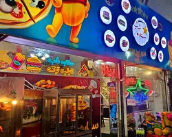 تابلو نئون فلکسی پیتزا برگر کد 37 ،پک دو عددی