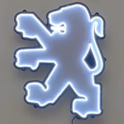 تابلو ال ای دی لوازم یدکی پژو کد 53cm+
