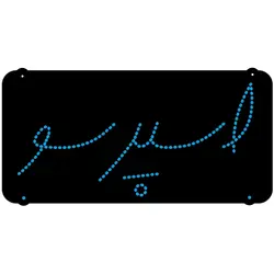 تابلو ال ای دی اسپرسو کد 228