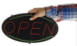 تابلو led open کد 32cm