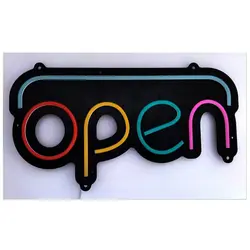 تابلو نئون فلکسی open