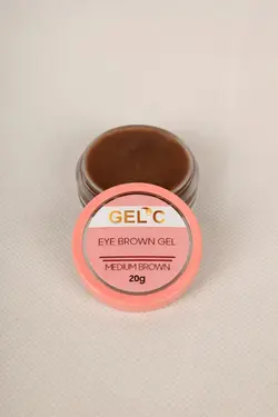 ژل لیفت ابرو ژلسی  قهوه‌ای متوسط 20 گرمی