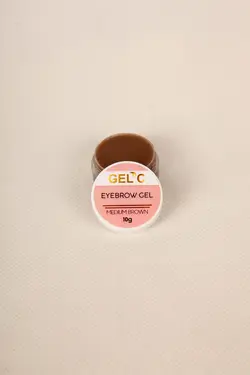 ژل لیفت ابرو ژلسی  قهوه‌ای متوسط 10 گرمی