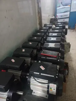 بالابر ساختمانی 250 کیلویی با الکتروموتور ایرانی رکورد 3 اسب 1400 دور تکفاز