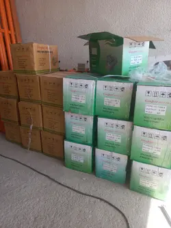 بالابر ساختمانی 250 کیلویی با الکتروموتور چینی کوپر 3 اسب 2800 دور تکفاز