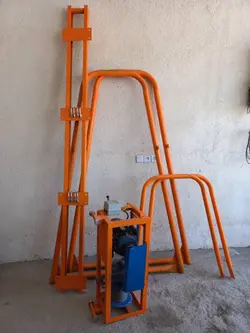 بالابر ساختمانی 350 کیلویی با الکتروموتور چینی بارلی 3اسب 1400 دور تکفاز