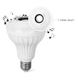 لامپ هوشمند RGB دارای اسپیکر بلوتوثی Music Bulb