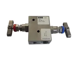 منی فولد 2 شیر پارکر 1/2 اینچ  6000PSI  دما 538 درجه سانتی گراد