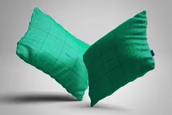 موکاپ بالش دو عددی روی هوا