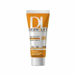 کرم ضد آفتاب SPF50 درمالیفت مناسب پوست های خشک و معمولی شماره 4 حجم 40 میلی لیتر – شن صحرایی