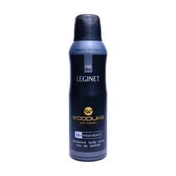 اسپری بدن مردانه وود لایک مدل لجند حجم 200 میلی لیتر