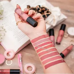 رژ لب مایع مات گلدن رز مدل Long Stay شماره 45