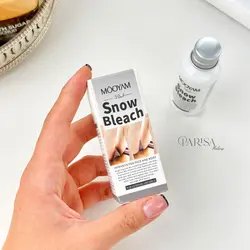 کرم روشن کننده صورت بدن و بیکینی Mooyam مدل Snow Bleach(30 میل)