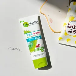 شوینده صورت گارنیر سری Pure Active مدل Matcha Deep Clean