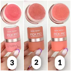 رژگونه پودری Rose Berry مدل !pick me