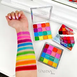 پالت سایه رنگین کمانی Miss Lara کد 01(MS26)