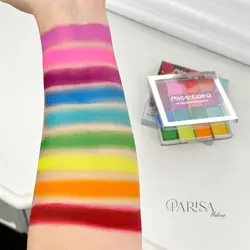 پالت سایه رنگین کمانی Miss Lara کد 01(MS26)