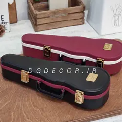ویولون کوکی موزیکال کیف دار با بالرین رقصان در دو سایز