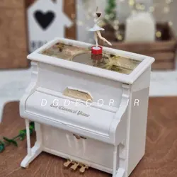 پیانو کوکی موزیکال با بالرین رقصان