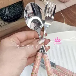 قاشق و چنگال طرح آنجل