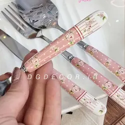 قاشق و چنگال طرح آنجل