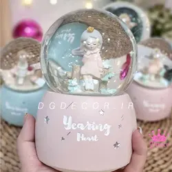 گوی موزیکال دختر و نیمکت