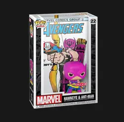 اکشن فیگور فانکو پاپ جعبه کامیک 22 funko pop marvel hawkeye antman comic box