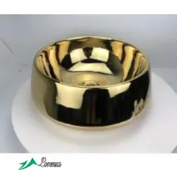 کاسه روشویی سرامیکی خارجی  طلایی مدل B1214G