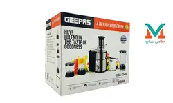 آبمیوه گیری/مخلوط کن 4 کاره جی پاس مدل GEEPAS GSB44049