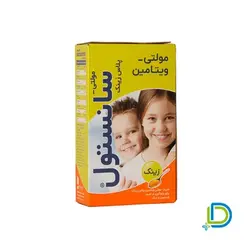 شربت مولتی سانستول پلاس زینک 155 میلی لیتر ( انقضا: 2025/07 )