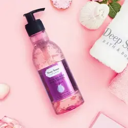 ژل شستشوی صورت گلاب دیپ سنس سی گل مناسب انواع پوست ۲۵۰ میلی لیتر