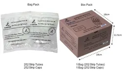 میکروتیوب 0.1 استریپ 4 تایی ریل تایم MB-QR4, Gunster, RotorGene جعبه 1008 عددی
