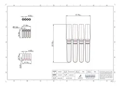 میکروتیوب 0.1 استریپ 4 تایی ریل تایم MB-QR4, Gunster, RotorGene جعبه 1008 عددی