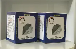 ماسک ffp2 شش لایه سوپاپ دار سفید