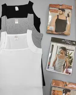 زیرپوش یقه خشتی آلتون کد 2036