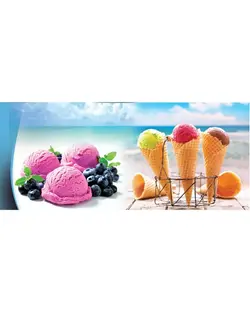 استیکر فریزر صندوقی 500 لیتری