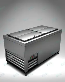 فریزر صندوقی صنعتی استیل