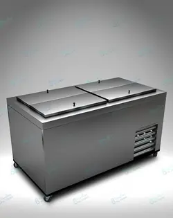 فریزر صندوقی صنعتی استیل