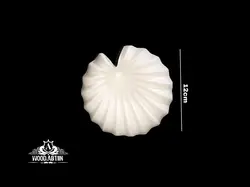 پلی‌استر گلدان صدف سه سایز