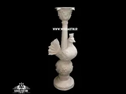 مجسمه پلی استر جاشمعی مرغ آمین