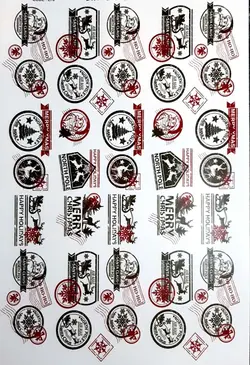 ترانسفر پشت چسب‌دار کدL73