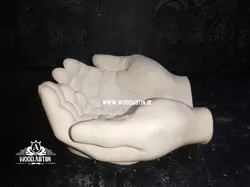 مجسمه سنگ مصنوعی دست دعاگو