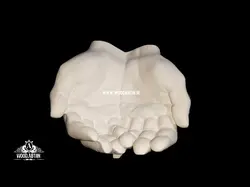 مجسمه سنگ مصنوعی دست دعاگو