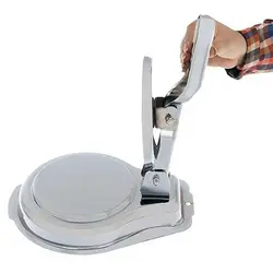 همبرگر زن تاشو فلزی استیل با قطر 15ارسال به سراسر کشورManual Hamburger Maker