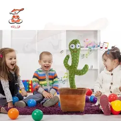 اسباب بازی مدل عروسک کاکتوس موزیکال سخنگو