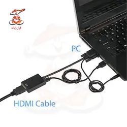 مبدل VGA به HDMI با انتقال صدا
