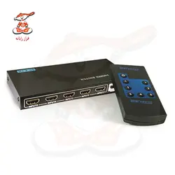 سوئیچ 5 پورت HDMI 1.4 مدل FY1408BM