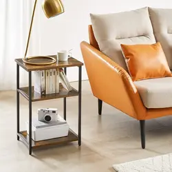 میز تلفن دیزم مدل TEL_R100_40_BRN کاتن مدل 106357